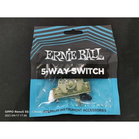 Ernie Ball Guitar 3 Way 5 Way Strat Guitar Selector Switch Shopee Malaysia