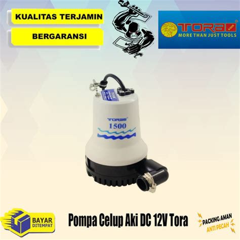 Jual Pompa Celup Air Bersih Asin Kolam Dc V Aki Accu Submersible Mc