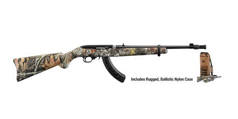 Ruger 1022 Takedown 22 Lr Autoloading Rifle With Mossy Oak Camo Stock