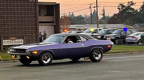 Dodge Challenger A Slapstick Automatic Plum Crazy Matching