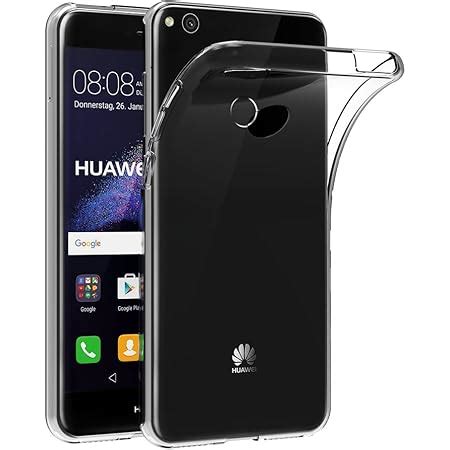 Aicek Coque Huawei P Lite Noir Silicone Coque Pour P Lite