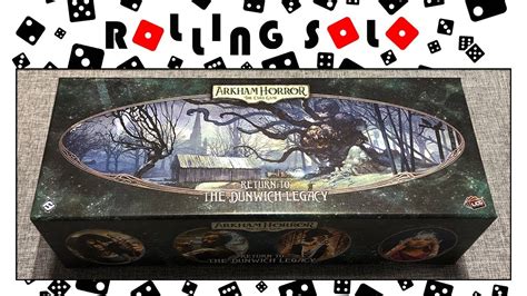 Arkham Horror The Card Game Return To The Dunwich Legacy Unboxing