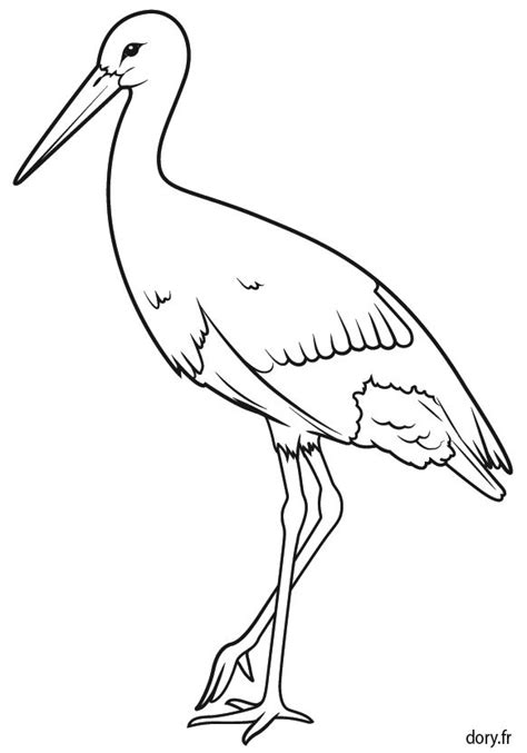 R Sultat De Recherche D Images Pour Dessin Cigogne Dessin Cigogne