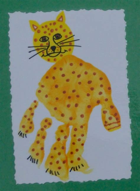 Pin by Olga Martinovskaya on ручки идеи | Preschool crafts, Cheetah ...