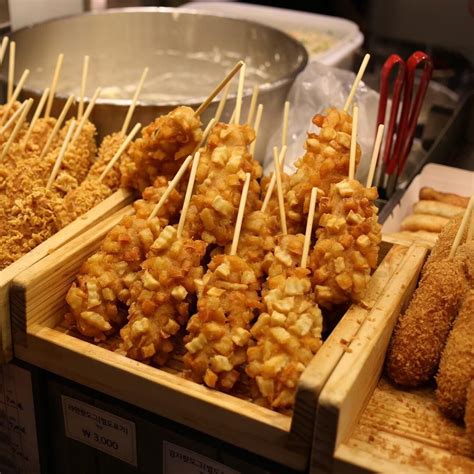 15 Magical Korean Street Foods You Need To Try Street Food Cafe Food