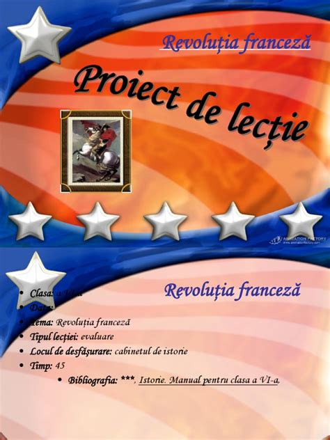 PDF Revolutia Franceza Proiectul Lectiei De Evaluare DOKUMEN TIPS