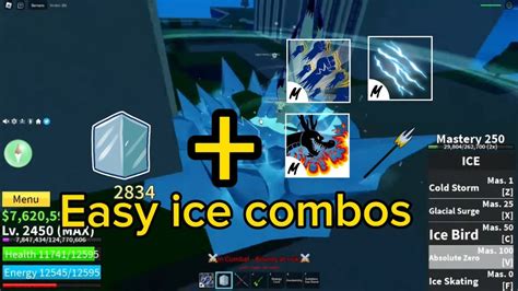 Easy Ice Combos In Blox Fruits YouTube