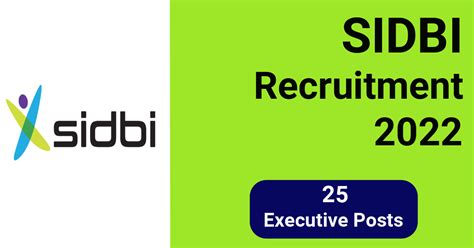 Sidbi Recruitment Apply E Mail For Executive Posts Free Job