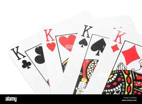 Four Kings Playing Cards Hi Res Stock Photography And Images Alamy