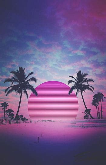 2560x1600 Retro Wave Landscape Stars Palm Trees Synthwave For Macbook Pro 13 Inch Palm Tree