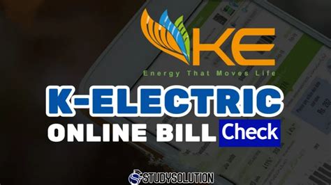 K Electric Bill Online Check K Electric Duplicate Bill Print