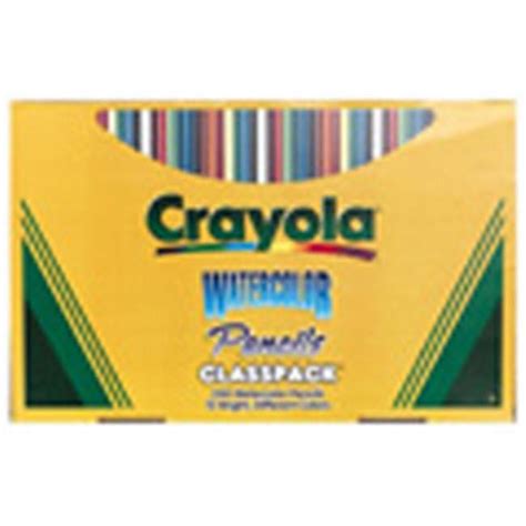 Crayola Llc Formerly Binney Smith Crayola Watercolor Pencil Classpack