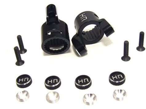 Hot Racing Black Aluminum C Hubs For Axial Xr Hot Racing AXR HRAAXR Vortex Hobbies
