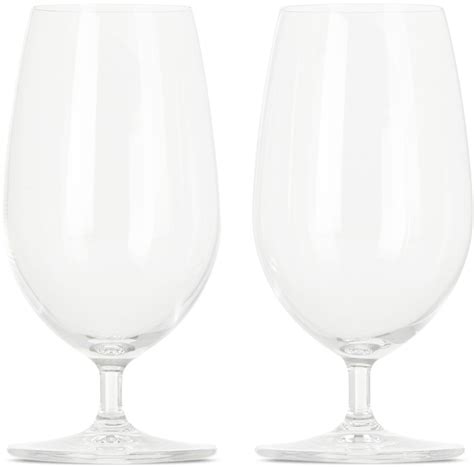 NUDE Glass Vintage Beer Glass NUDE Glass