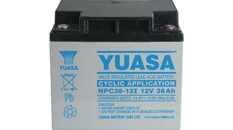 Npc I Yuasa Batterie Rechargeable Plomb Acide V Ah Borne