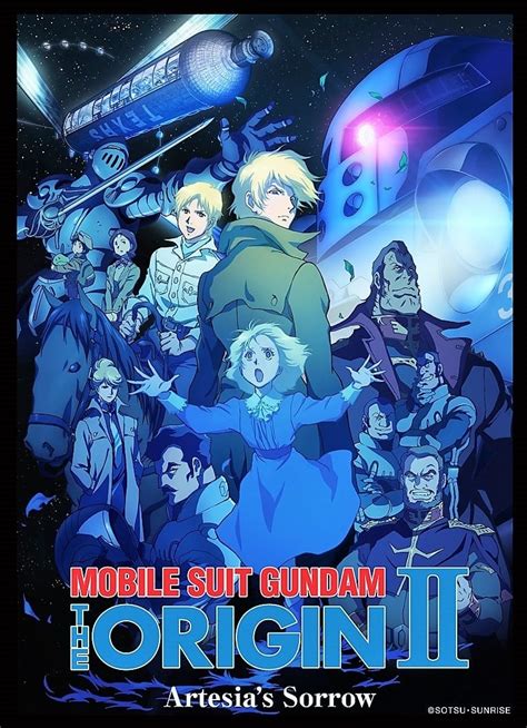 Mobile Suit Gundam The Origin II Artesia S Sorrow 2015 Posters