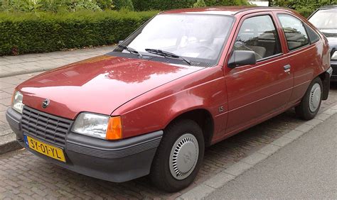 Opel Kadett E Restyling Hatchback Door Outstanding Cars