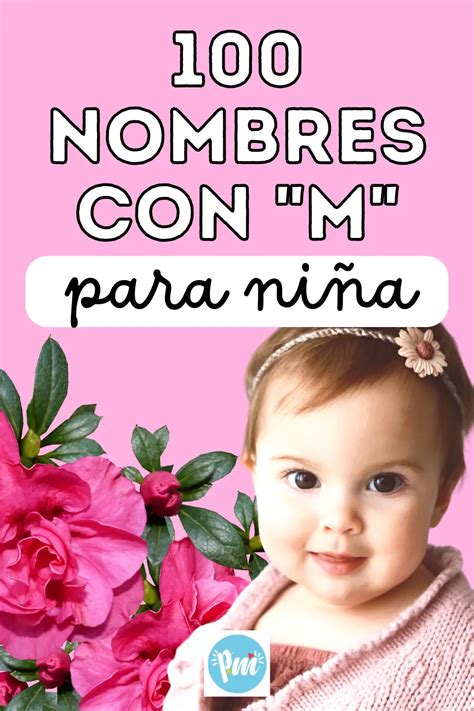 100 Nombres con M para niña origen y significado Poder Mamá