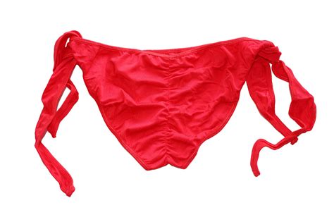 Flirtzy Tie Side Bikini Bottom Fully Lined With Cheeky Scrunch Back