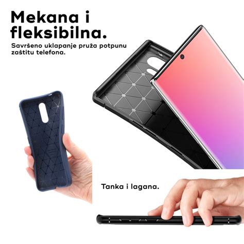 Maska Defender Carbon Za Xiaomi Redmi Note 13 Pro Plus EU Crna MB