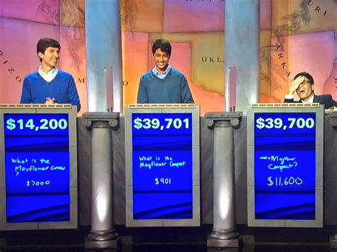 You won't believe the final today's jeopardy answers from the champ 38