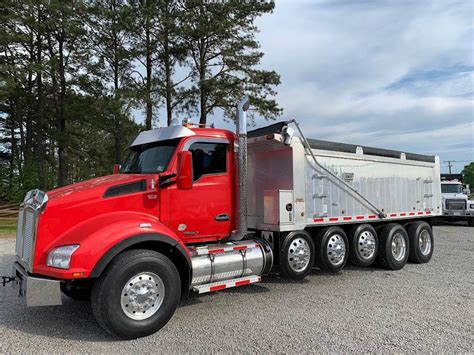 2015 Kenworth T880 Five Axle Dump Truck Paccar Mx13 500hp Manual For Sale 230 035 Miles