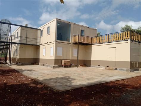 Almar Kenya Creates Offices Using Flat Pack Containers Almar