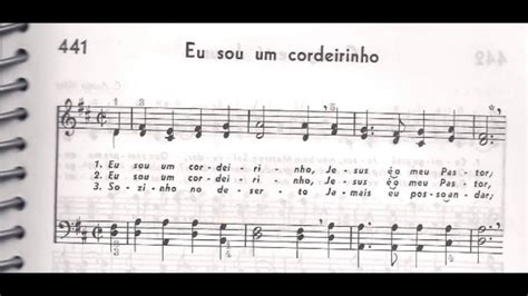 Ccb Hin Rio Hino Jm Eu Sou Um Cordeirinho By Messias