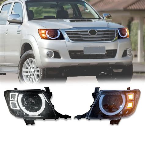 Led Head Lamps For Toyota Hilux Vigo Hilux Vigo Front