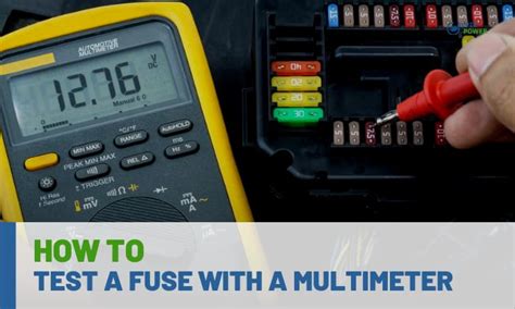 How To Test A Fuse With A Multimeter Easy Steps