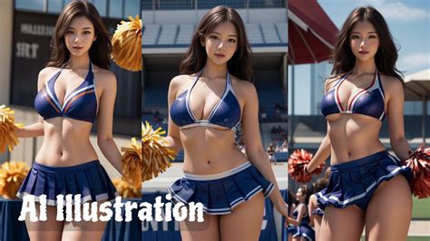 Ai Girl Cheerleader Ai Look Book Ai Art Ai Cheerleader Cheerleading Cheerleaders Dance