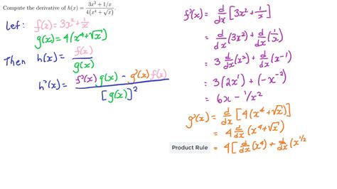 F X G X Derivative Formula How To Do F G X