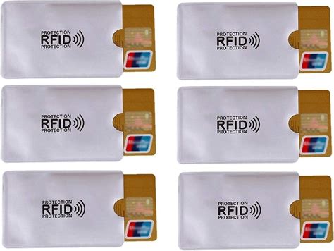 Rfid Schutzh Llen St Ck Kreditkarten Nfc Schutz Ec Karten H Lle