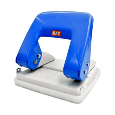 Max DP F2DN Puncher BLUE 2 Hole Punch 27 Sheets Shopifull