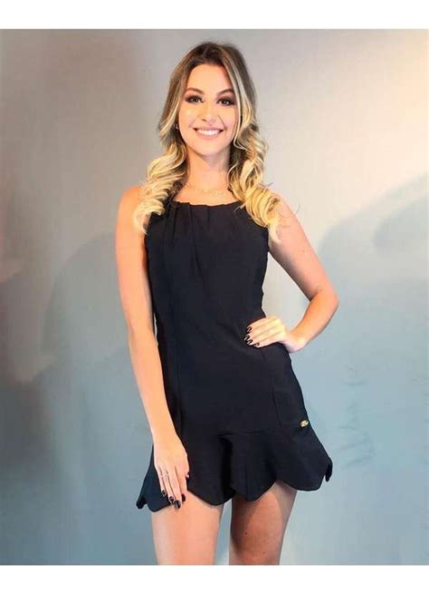 Vestido Miss Misses Evase Preto Preto Dress Us