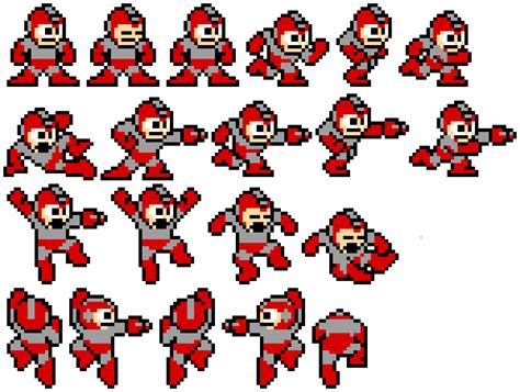 Pixilart Mega Man Sprite By Ceo Of T O R D