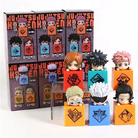 3pcs Set Blind Box Anime Figure Jujutsu Kaisen Action Figure Pvc Doll