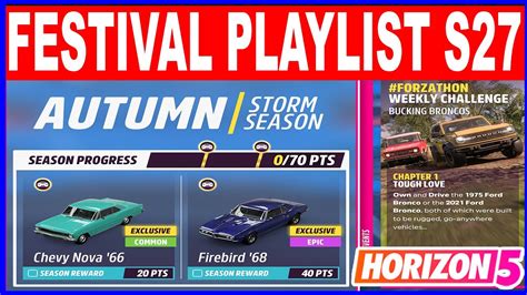 Forza Horizon 5 Festival Playlist Autumn Season Series 27 YouTube