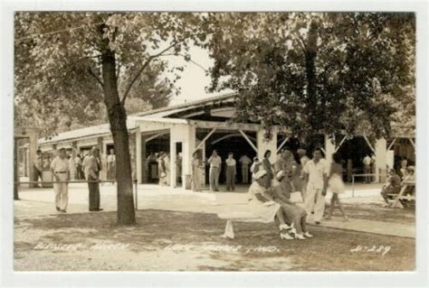 Bledsoes Beach Lake James Indiana Photo Post Card EBay