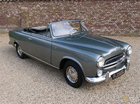 Classic 1959 Peugeot 403 Grande Luxe Convertible For Sale Dyler
