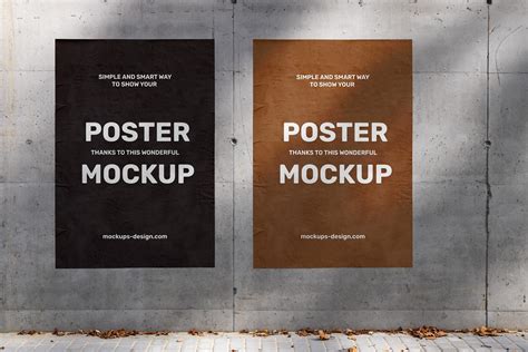 Poster Wall Free Mockup Free Mockup World