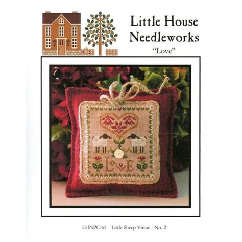 Love Little Sheep Virtue Part 2 Cross Stitch Pattern Little House