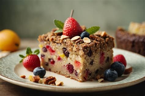 Premium Photo Dessert Fruit Cake