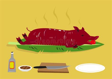 Lechon Stock Illustrations – 24 Lechon Stock Illustrations, Vectors & Clipart - Dreamstime