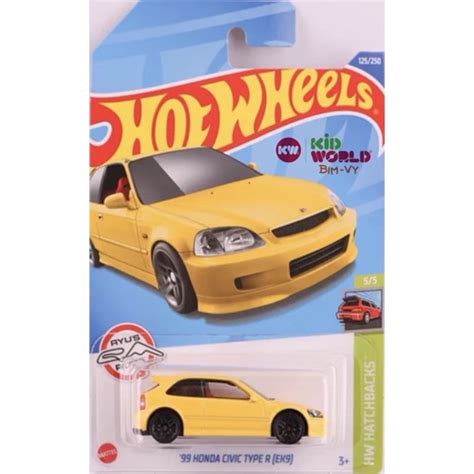 Xe mô hình Hot Wheels basic Honda Civic Type R EK HCT Shopee Việt Nam