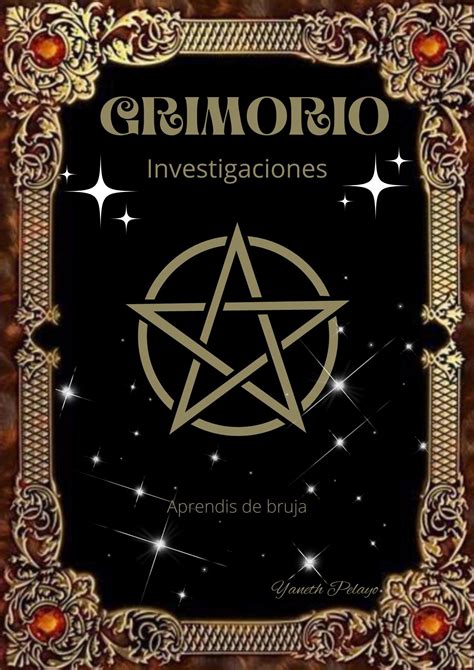Portada De Grimorio En 2022 Grimorio Magia