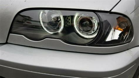 CCFL Angel Eyes Scheinwerfer für BMW 3er E46 Coupe Cabrio 99 03