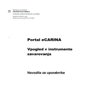 Fillable Online Uprava Za Raunovodstvo In Izvrbo Fax Email Print