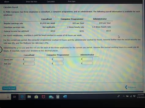 Solved EBook Show Me How Calculator Print Item Calculate Chegg