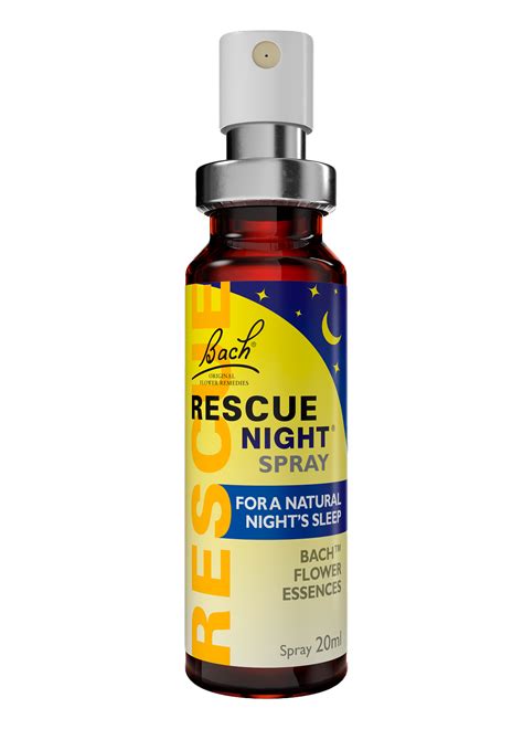 Rescue Night Spray Ml Floral De Bach Original Loja Monas